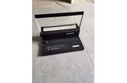 China Small Comb Binding Machine With Two Kinds Hand Shank supplier