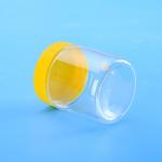 900ML Screwed Capped Plastic Round Plastic Screw Cap Jars