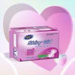 ISO9001 Soft Cotton Disposable Sanitary Napkin Pads 240mm For Night Use for sale