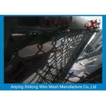 Black Chain Link Fence Panels For Basketball Ground 50 * 50 Mm Aperture for sale