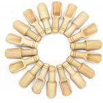 Traditional Mini Wooden Scoop Spoon Unpainted For Bath Salts for sale