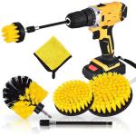 Filament Diameter 0.55mm Nylon Cleaning Brush For Drill Scrubber Set 6.5mm Plate Hole for sale