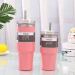 Bulk 30oz Stainless Steel Insulated Tumblers Coffee Mugs With Lid And Straw for sale