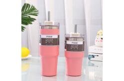 China Bulk 30oz Stainless Steel Insulated Tumblers Coffee Mugs With Lid And Straw supplier