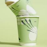 HUIHUA Disposable Water Drinking Food Packing Container Paper Cups Custom Logo Printing
