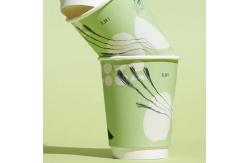 China HUIHUA Disposable Water Drinking Food Packing Container Paper Cups Custom Logo Printing supplier