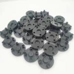 Silver Aluminium CNC Machining Parts with ±0.001mm Tolerance Custom Design for sale