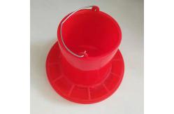 China Plastic Bucket Feeding System PE Poultry Feeder Drinker supplier