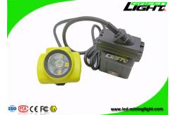 China 530lum 25000lux Corded Led Cap Lamp 13600mAh With OLED Screen supplier