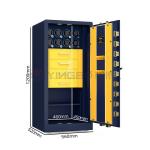 Smart  Solid Stee Biometric Jewelry Safe Box With Dual Alarm Watch Winder And Safe for sale