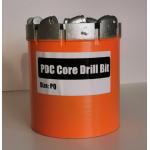 Wireline Core Impregnated Bit Bq Nq Hq Pq Pdc For Hard Formation Rock Sampling for sale