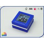 Pantone Print Matte BOPP Rigid Shoulder Box With Visible Window for sale