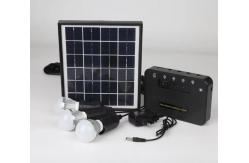 China Portable Mini Solar Lighting Systems With 7.4V 5.2Ah Rechargeable Battery supplier