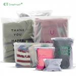CTCX Custom Eco Friendly Frosted Clear Pe Zip Lock Bags Ziplock Packaging Bag Ziplock Bag Logo for sale
