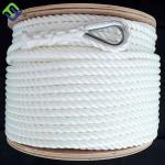 12mm Twisted 3 Strand Nylon Ropes Boat Anchor Rope For Marine for sale