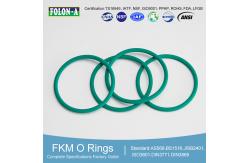 China Excellent Black FKM O Rings For Aerospace Extreme Condition supplier