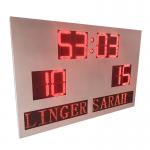 Custom DIP Digit Indoor Outdoor Portable Scoreboard With Led Team Name for sale