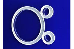 China OEM ODM Fused Quartz Plate , Fused Silica Plate Clear Reusable Long Durability supplier