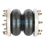 Flange Connection Double Convoluted Air Spring 2H250180 Natural Rubber Bellow for sale