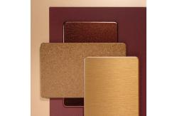 China 0.3mm PE Aluminum Composite Panel Acm ACP For Commercial Signage supplier