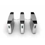 Luxury Square Flap Barrier Access Control System For Airport / Subway Station for sale