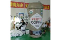 China Customized Giant Promotion Event Mascot Characters Inflatable Coffee Cup for Advertising supplier
