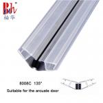 10mm 135° Shower Door Magnetic Seal Strip collision resistance for sale