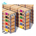 Q235 Heavy Duty Storage Racks 40 Foot Container Adjustable Pallet Shelving System