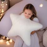 White/Colorful Five-pointed Star Pillow Soft Plush Stuffed Doll Toys Hobbies Exquisite Pillow Home Decoration Birthday Gifts for sale