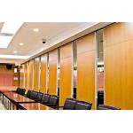 Soundproof Wall Panel Sliding Operable Office Partition Walls 65mm Thickness for sale