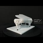 Customized Simple Architectural Model 1:8 3D Piano Model Gift for sale