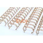 Bronze Metal 12.7mm 9/16 Wire Spiral Binding Coils for sale