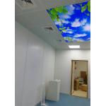 Mri Copper White Swing Radiation Shielding Doors Brass Frame For Hospital for sale