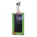 Cold Dip Galvanized Powder Coated Solar Panel Mobile Security Surveillance Unit for Temporary Engineering Projects for sale