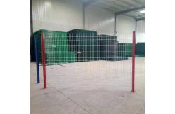 China Curvy 3D Triangle Galvanized Welded Wire Mesh Fence PVC Coated supplier