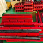 Polyurethane Dewatering Mesh 305mm Width 4mm Slot Rail Support for sale