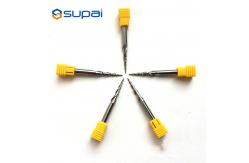 China 45 Degree Tapered End Mills Customized Length Eco - Friendly Feature supplier