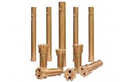 China Reverse Circulation RE545 DTH Hammer Bit Power Saving For Dual Wall Drilling supplier