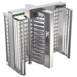 Speed Full Height Turnstile Gate With SUS304/316 Material In UAE 30-45P/Min Capacity for sale