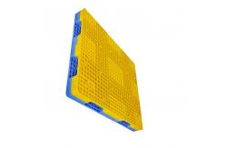 China Double Faced 1400*1200mm Rackable Plastic Pallet 1500Kg Racking Load supplier