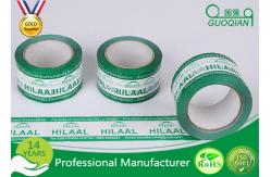China Professional Adhesive 50m / 100m Printed Packing Tape For Advertisement supplier