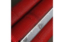 China Tensioned Hook Self Cleaning Steel Core Polyurethane Screen 8mm aperture supplier