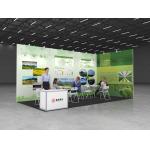 Versatile modular EXPO STAND suitable for various booth sizes and adaptable layouts enhancing presence at industry events for sale
