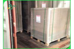 China 550 - 1500gsm Uncoated Grey Chip Board For Advertising Board supplier