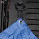 Zinc Alloy Metal Snap Hook Buckle 8 Shaped Keychain Dual Gate Clip