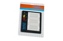 China Stainless Steel White Experimental Electronics Breadboard Black Alum Plate supplier