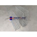Weather Proof Retaining Wall Stone Cages , Galvanised Gabion Baskets 50×50mm Aperture for sale
