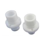 White Acrylic Components Lathe Milling PVC CNC Machining Plastic Parts for sale