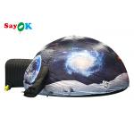 Rapid Expansion Portable Inflatable Planetarium Tent With Printed Pattern Inflatable Star Dome for sale