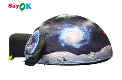 China Rapid Expansion Portable Inflatable Planetarium Tent With Printed Pattern Inflatable Star Dome supplier